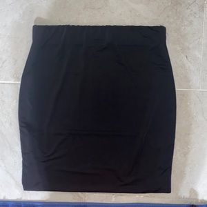 Slinky midi skirt